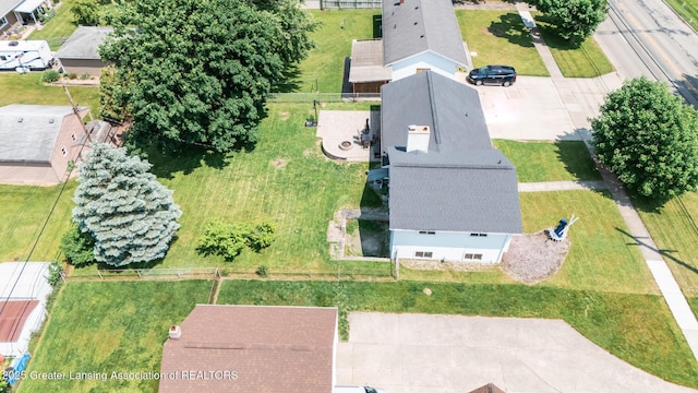 3326 W Willow St, Lansing, MI 48917 - drone / aerial view