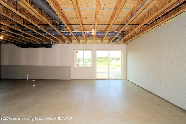 605 Landbridge, Perry, MI 48872 - view of below grade area