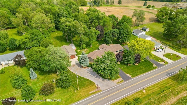 1055 Hull Rd, Mason, MI 48854 - aerial view