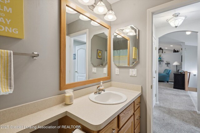 11782 Sara Ann Dr, Dewitt, MI 48820 - bathroom with vanity
