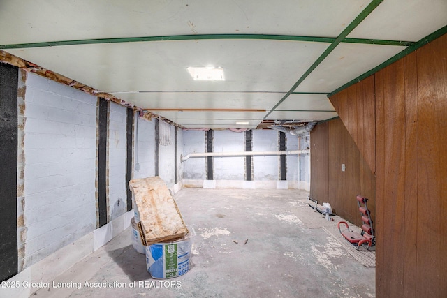 4434 Holt Rd, Holt, MI 48842 - view of unfinished below grade area