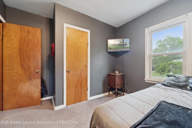 925 Summit St, Owosso, MI 48867 - carpeted bedroom with baseboards