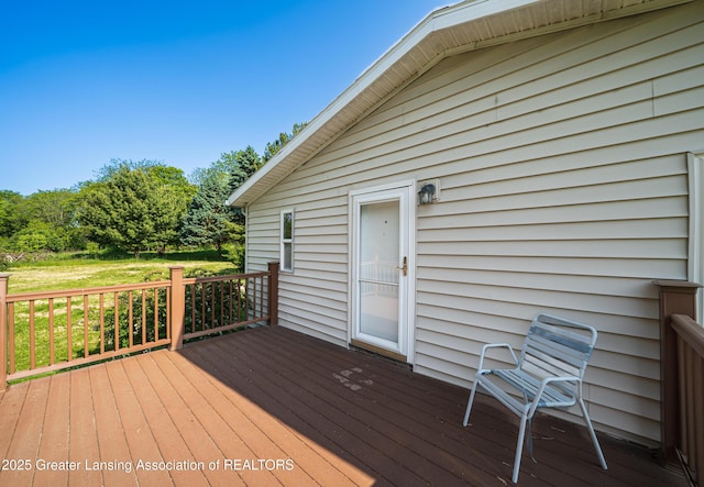 1200 S Michigan Rd, Eaton Rapids, MI 48827 - view of deck
