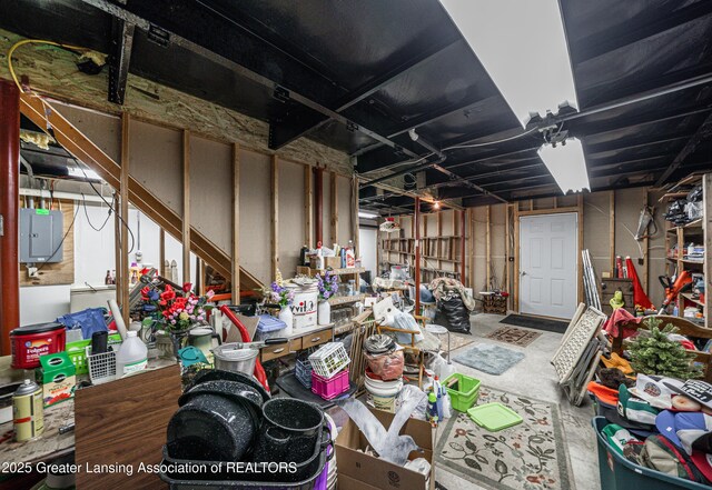 1200 S Michigan Rd, Eaton Rapids, MI 48827 - miscellaneous room with electric panel