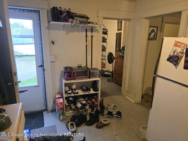 1417 Reo Ave, Lansing, MI 48910 - doorway to outside featuring plenty of natural light
