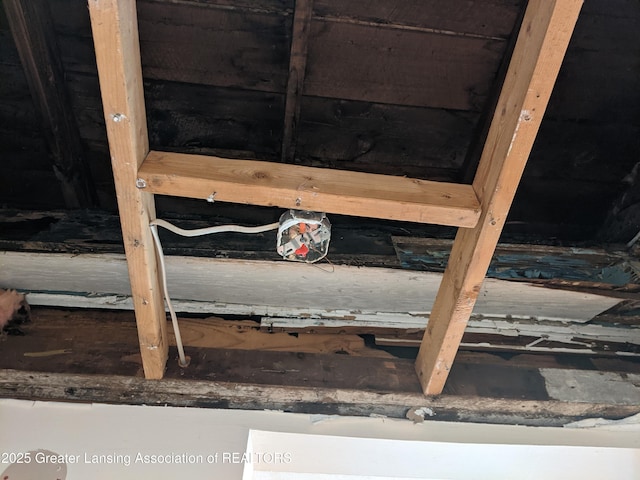 15632 Park Lake Rd, East Lansing, MI 48823 - view of unfinished attic