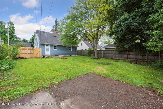 1718 Victor Ave, Lansing, MI 48910 - view of yard
