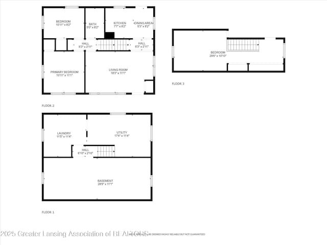 1718 Victor Ave, Lansing, MI 48910 - floor plan / room layout