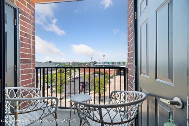 500 E Michigan Ave Unit 417, Lansing, MI 48912 - view of balcony