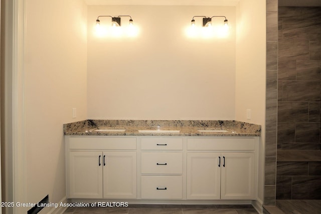 623 Aquila Dr, East Lansing, MI 48823 - bathroom with double vanity