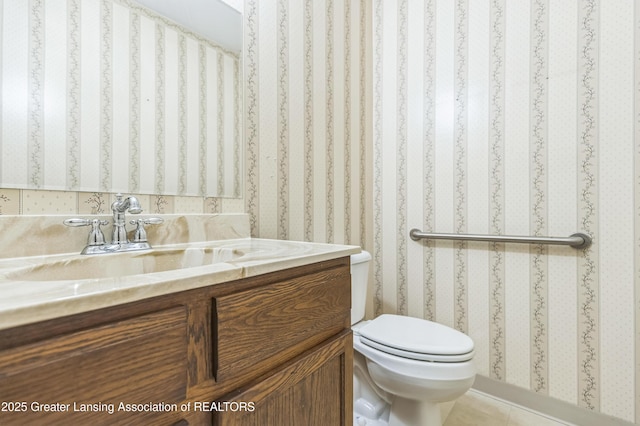 1802 Rockdale Ave, Lansing, MI 48917 - bathroom with vanity and toilet