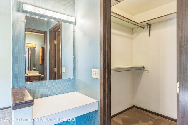 1802 Rockdale Ave, Lansing, MI 48917 - bathroom featuring baseboards