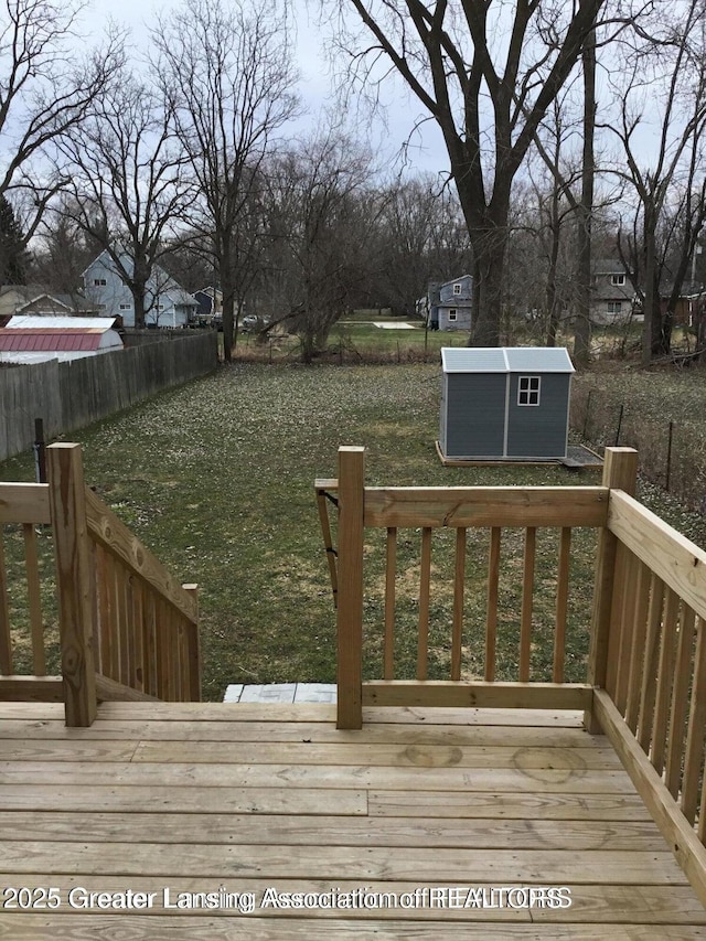 4615 Hughes Rd, Lansing, MI 48910 - wooden deck featuring cooling unit