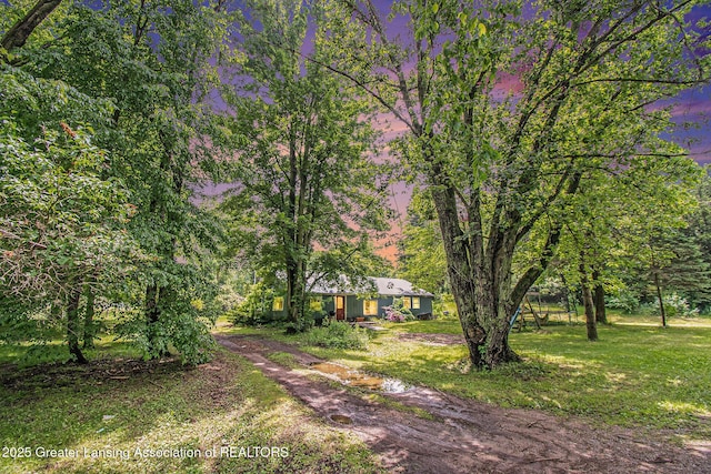 3770 E Frost Rd, Webberville, MI 48892 - view of green lawn