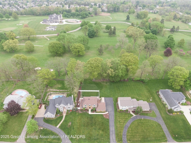 6108 Skyline Dr, East Lansing, MI 48823 - aerial view of residential area