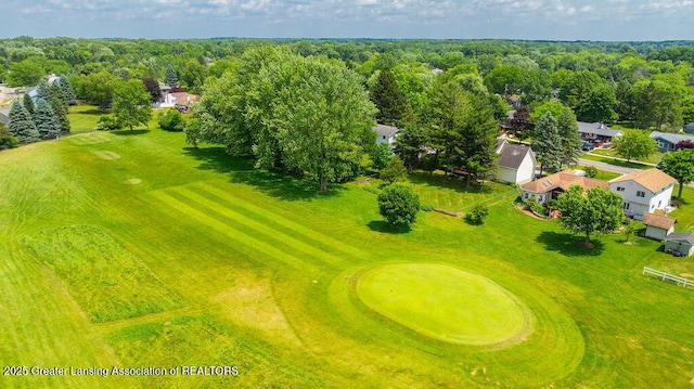 5871 Green Rd, Haslett, MI 48840 - drone / aerial view of a golf club