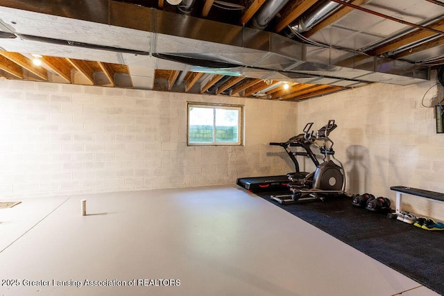 5871 Green Rd, Haslett, MI 48840 - view of workout area