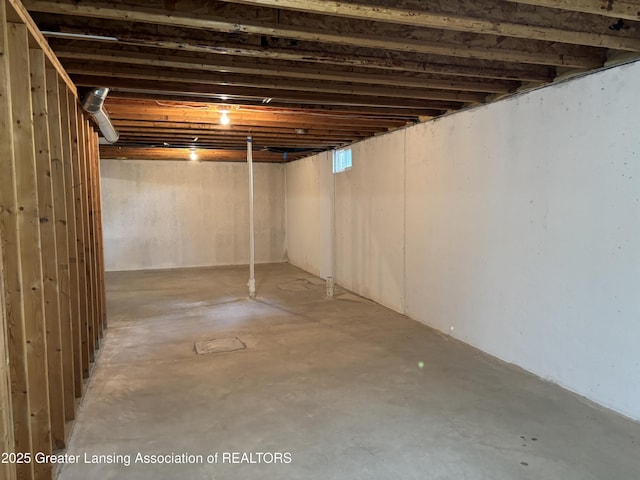 411 White Pine Blvd Unit 34, Lansing, MI 48917 - view of unfinished below grade area