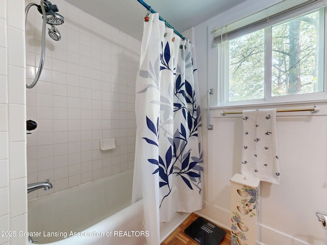 627 State St, Eaton Rapids, MI 48827 - bathroom with shower / tub combo