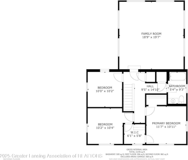627 State St, Eaton Rapids, MI 48827 - property floor plan