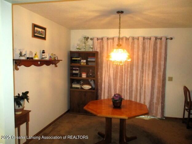 4818 Moultrie Cir, Lansing, MI 48917 - view of carpeted dining space