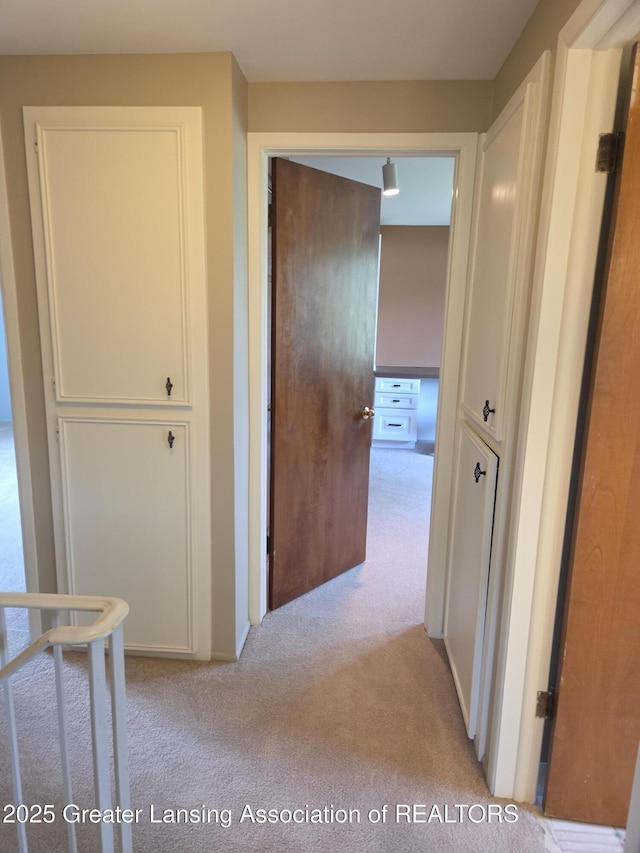 2115 Lyman Dr, Lansing, MI 48912 - hall with light carpet
