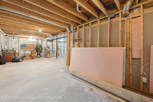 14192 Mulholland Dr, Bath, MI 48808 - view of unfinished basement