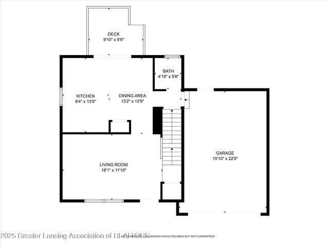 202 Kerry St, Eaton Rapids, MI 48827 - view of floor plan / room layout