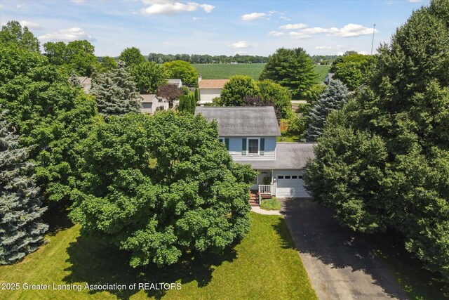 202 Kerry St, Eaton Rapids, MI 48827 - aerial view of property and surrounding area