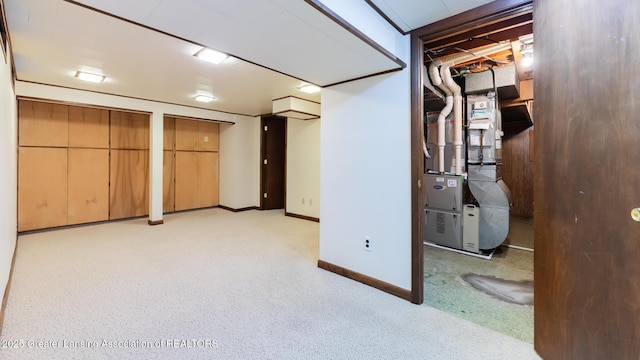 1965 Rutgers Cir, East Lansing, MI 48823 - finished below grade area featuring baseboards and heating unit