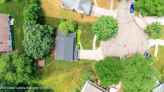 1965 Rutgers Cir, East Lansing, MI 48823 - drone / aerial view