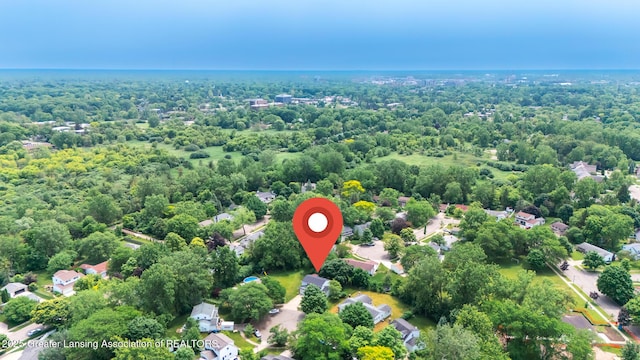 1965 Rutgers Cir, East Lansing, MI 48823 - aerial perspective of suburban area