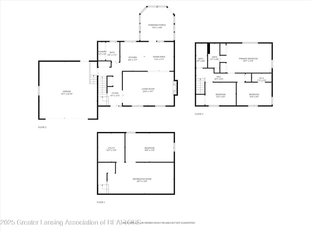 921 Ives Rd, Mason, MI 48854 - room layout