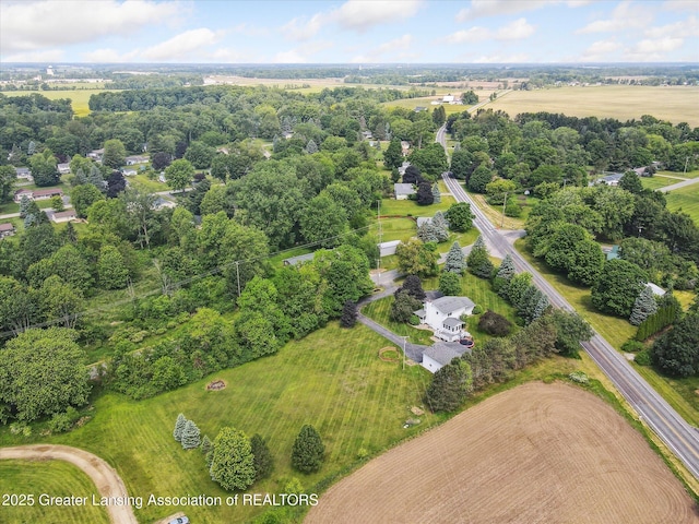 921 Ives Rd, Mason, MI 48854 - aerial view of a tree filled landscape