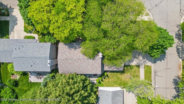 992 Touraine Ave, East Lansing, MI 48823 - aerial view