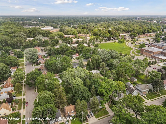 932 Sunset Ln, East Lansing, MI 48823 - aerial view of property's location