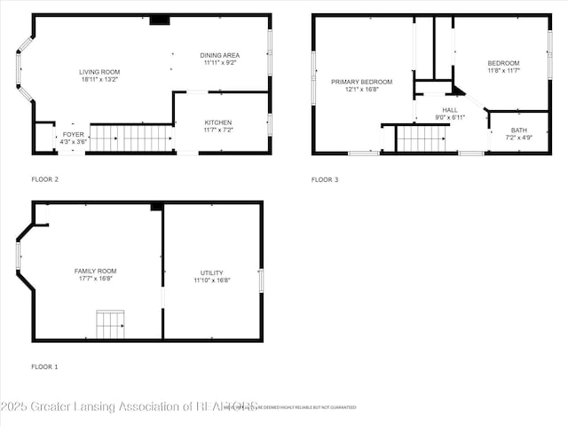 932 Sunset Ln, East Lansing, MI 48823 - view of floor plan / room layout