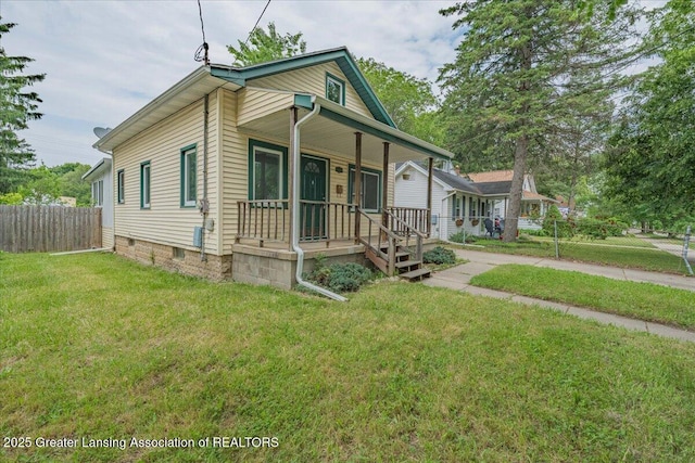 629 Emily Ave, Lansing, MI 48910 - view of front of home with covered porch
