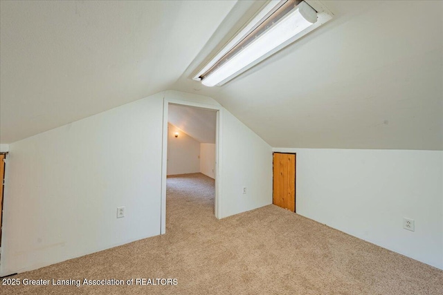 629 Emily Ave, Lansing, MI 48910 - additional living space with carpet flooring and vaulted ceiling