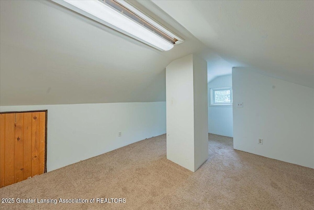 629 Emily Ave, Lansing, MI 48910 - additional living space with carpet and lofted ceiling