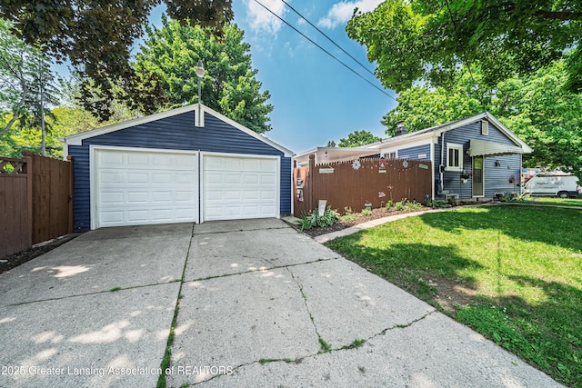 3701 Jerree St, Lansing, MI 48911 - view of detached garage