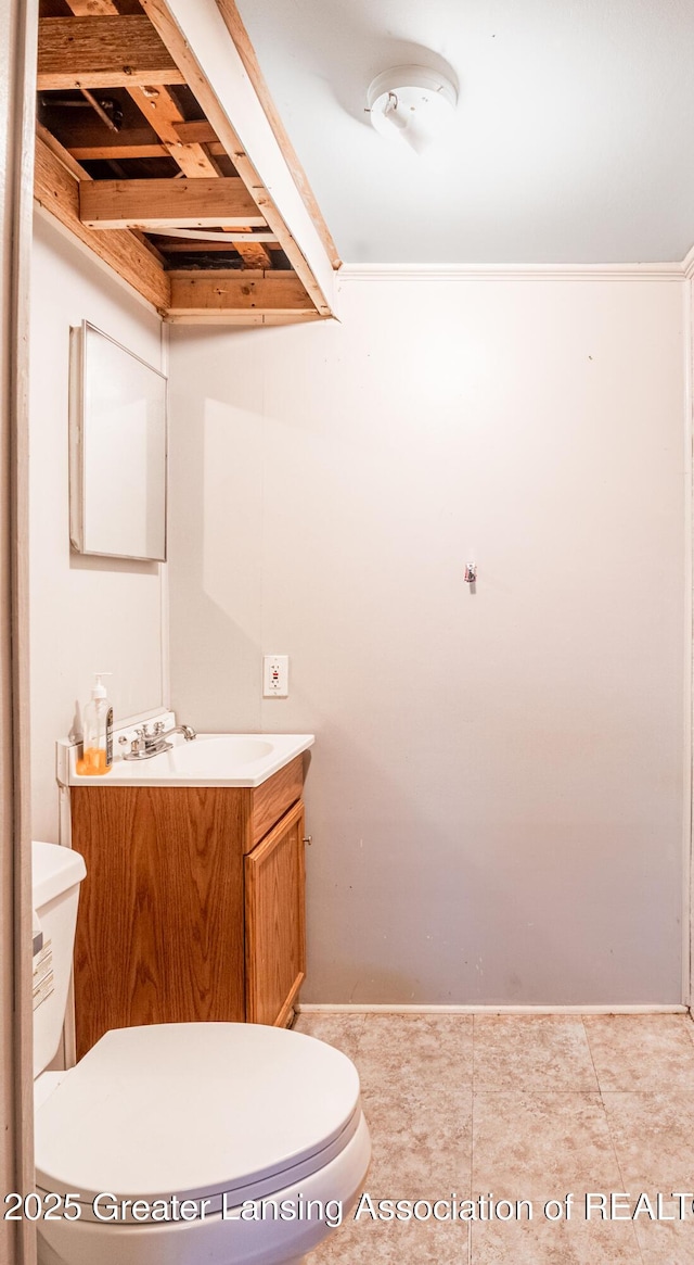 3701 Jerree St, Lansing, MI 48911 - half bathroom with toilet and vanity