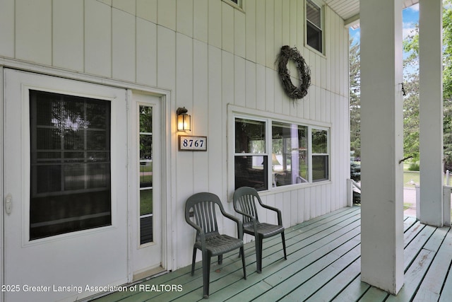 8767 Corrison Rd, Grand Ledge, MI 48837 - view of deck