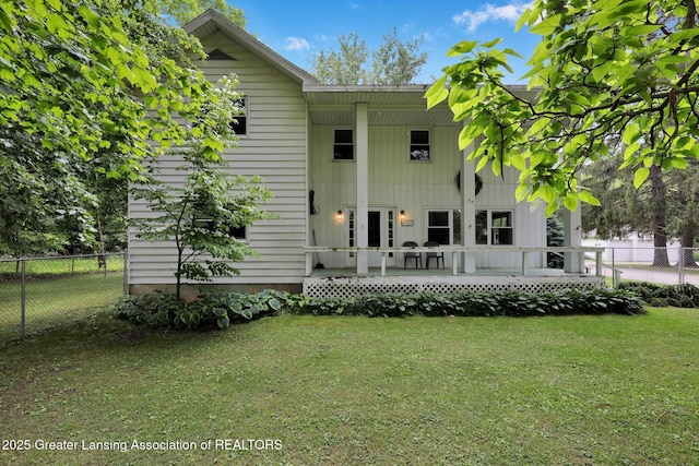 8767 Corrison Rd, Grand Ledge, MI 48837 - view of front facade featuring a deck