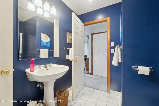 2020 Sunset Dr, Owosso, MI 48867 - bathroom featuring tile patterned flooring