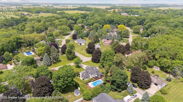 2020 Sunset Dr, Owosso, MI 48867 - aerial view