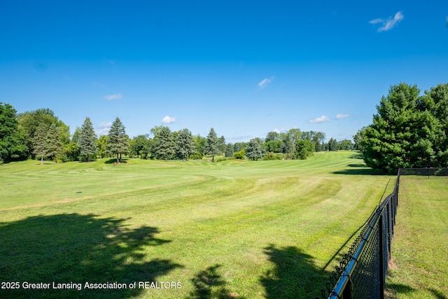 10464 Hankerd Rd, Pleasant Lake, MI 49272 - view of yard with golf course view and view of scattered trees