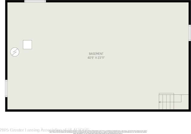 1262 Evans St, Mason, MI 48854 - view of home floor plan