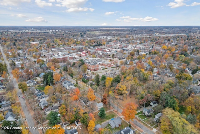 350 N Marshall Ave, Marshall, MI 49068 - aerial view of property's location