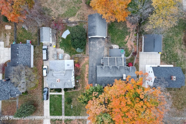 350 N Marshall Ave, Marshall, MI 49068 - drone / aerial view